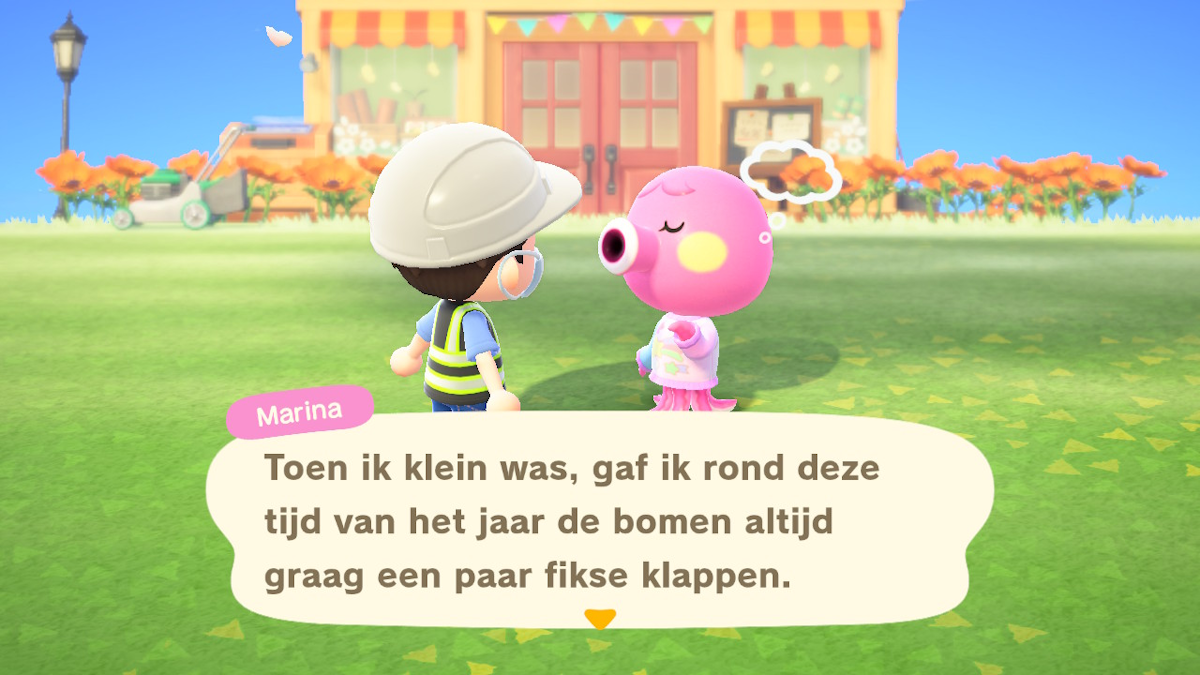 Game screenshot in Dutch